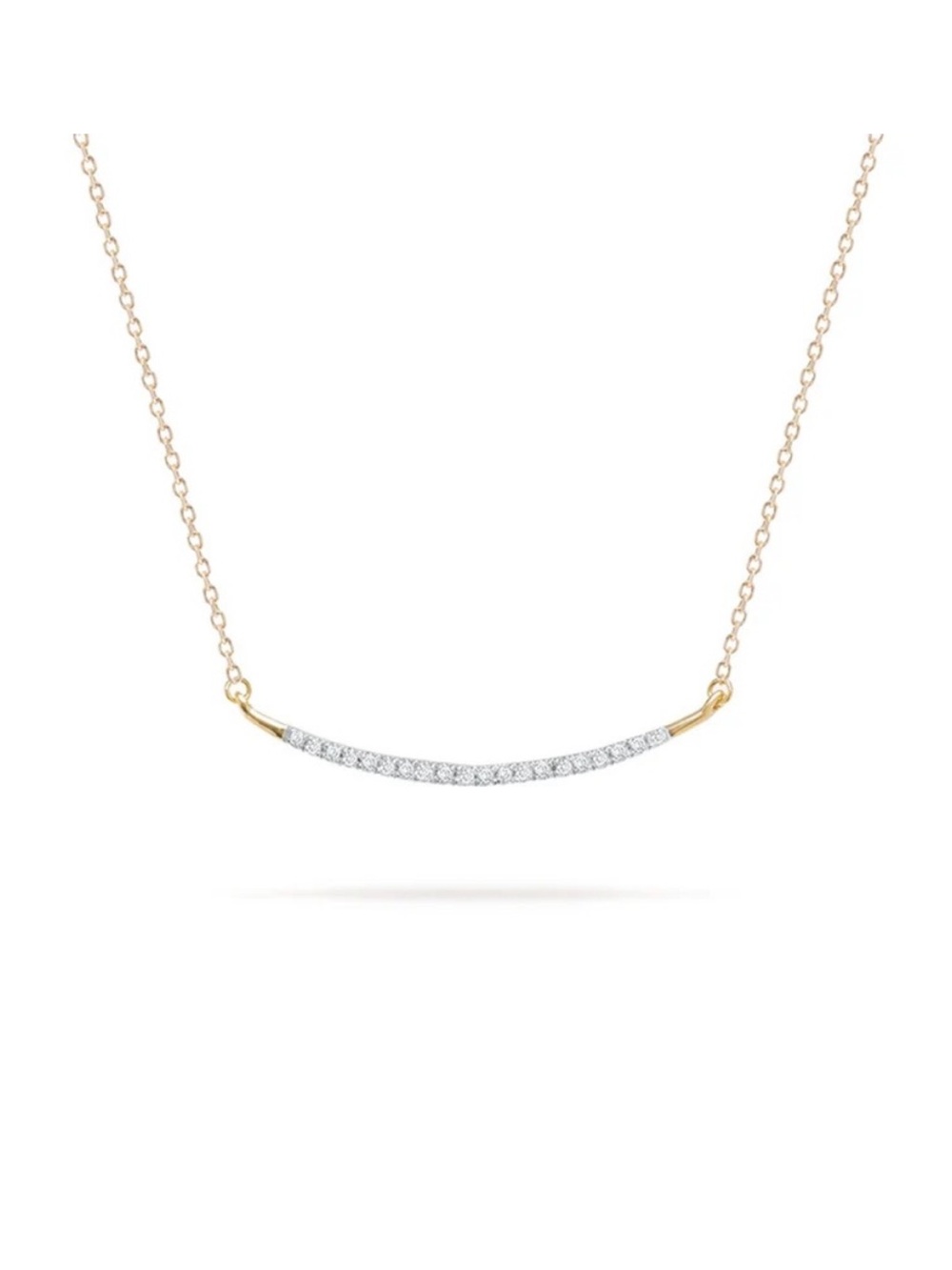 Adina Reyter Pave Curve Necklace
